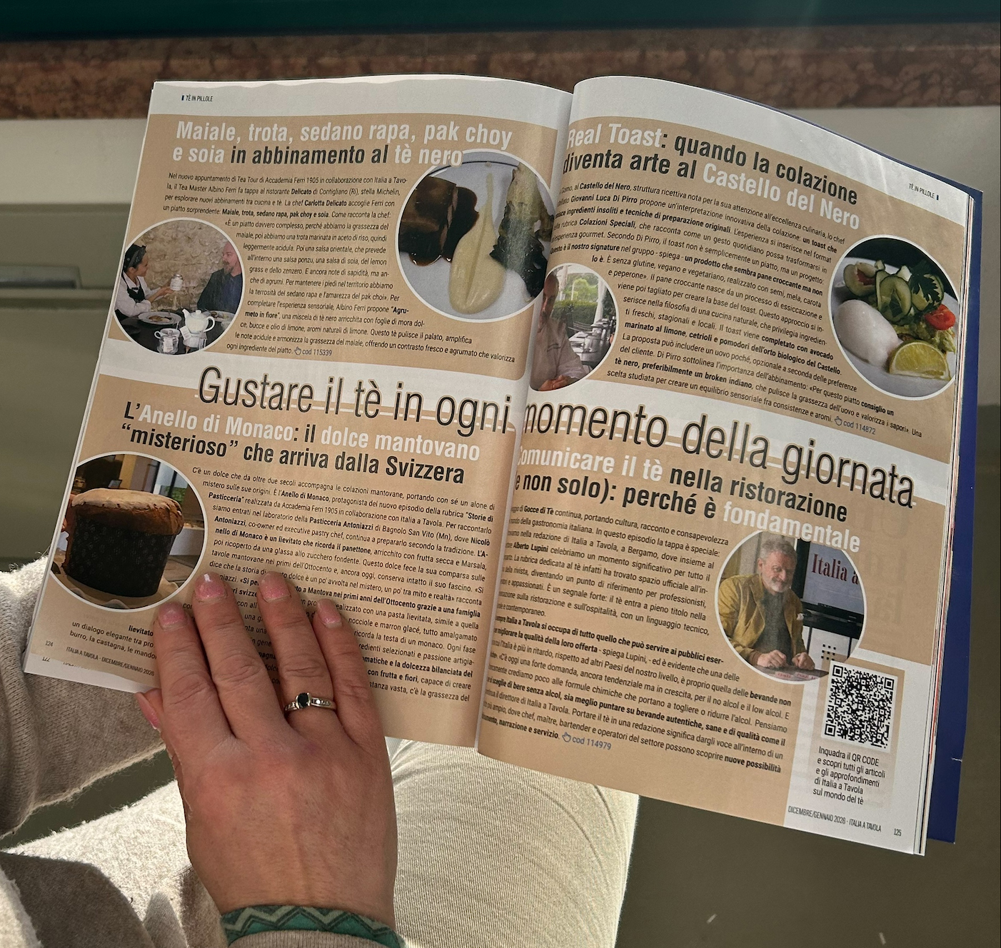 È uscito il nuovo numero di Italia a Tavola! – Dicembre/Gennaio 2026